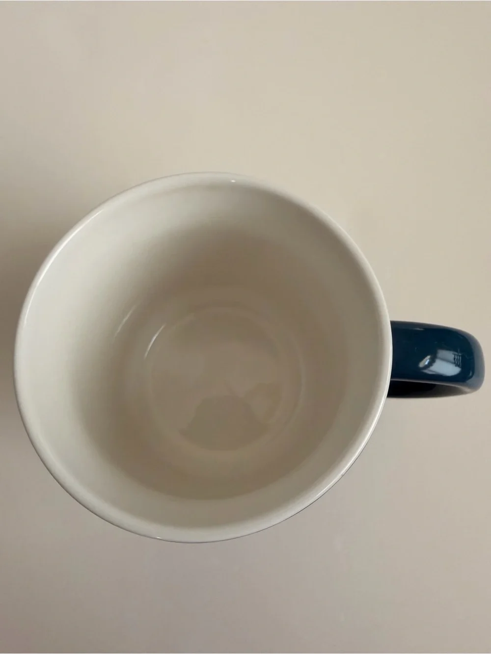 Threshold “I Saw That – Karma” Stoneware Coffee Mug Funny Quote Blue